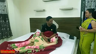 Indian Bengali hot bhabhi xxx best sex with tramontane guest!! Amazing hot talking!